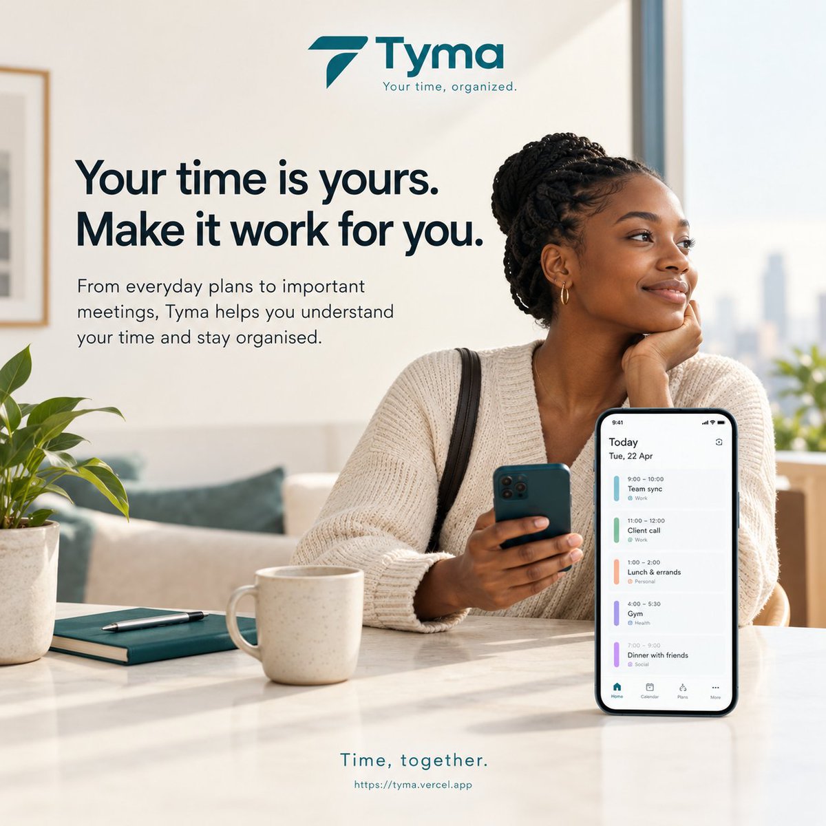KingdavidOshin's tweet photo. Let's make your time effective. 

Struggling to plan your day, week or even month? Let Tyma do it for you. Sign up and get started

https://t.co/RK6N2xw8pv

#Tyma #TimeManagement #SaaS https://t.co/IMwHpfjGDH