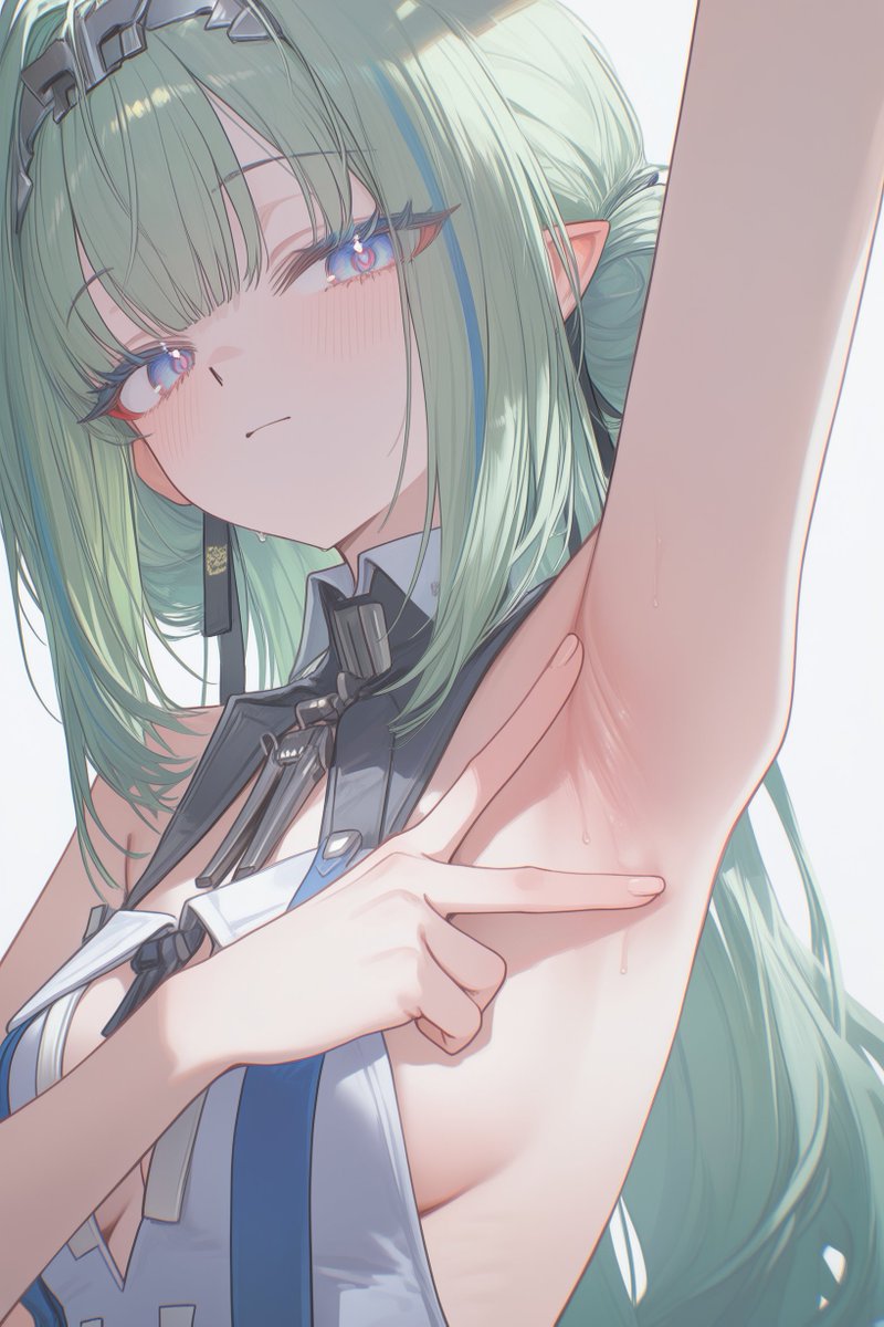 Pinpin_X342's tweet photo. The peace sign was placed very strategically 🐉💚
#ArknightsEndfield‌ #Si https://t.co/kkv4w0jMXZ