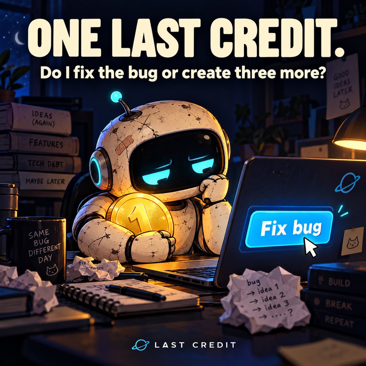LastCreditCoin tweet picture