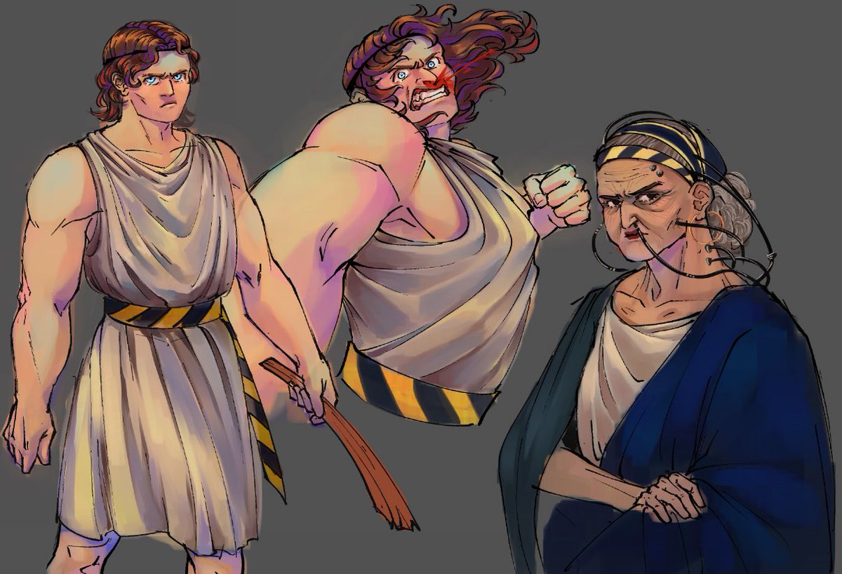 TakenGrave's tweet photo. Busy week but… was Pert during early days already adult sized? Was reading the bit about fighting Ortraxes Falk (+ misc old Calli) https://t.co/Zu9rjqNPI2