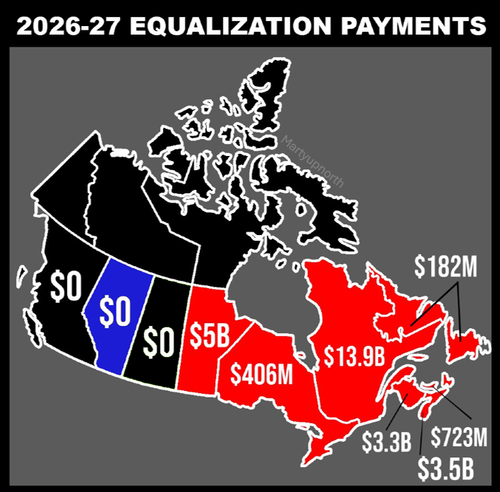PrudentDollar's tweet photo. @cbcwatcher Every Province East of SK is a "HAVE NOT" Province
🤡🌎🇨🇦 https://t.co/bKsUJjTVy8