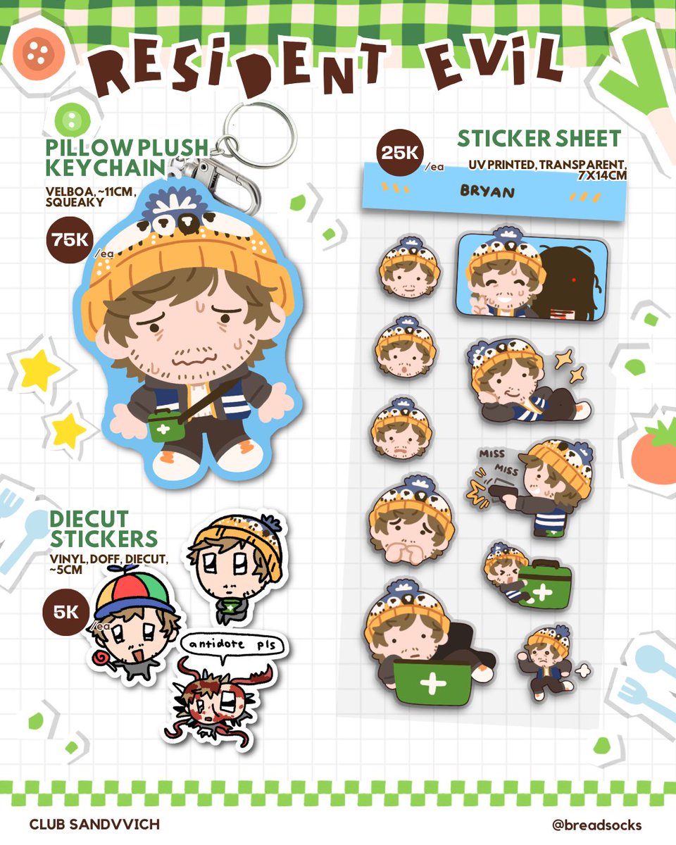 breadsocks_'s tweet photo. bread's #CF23 PO B3 catalogue !!
✦ fandoms: Resident Evil, Unstable Universe, Rick and Morty, TSFTL

🗓️4 - 10 Oct 
✅Pick Up &amp; Mail (international!) 
🔗https://t.co/J45ZbW2ZC3

#COMIFURO23 #CF23catalogue https://t.co/T4BWJyVA58