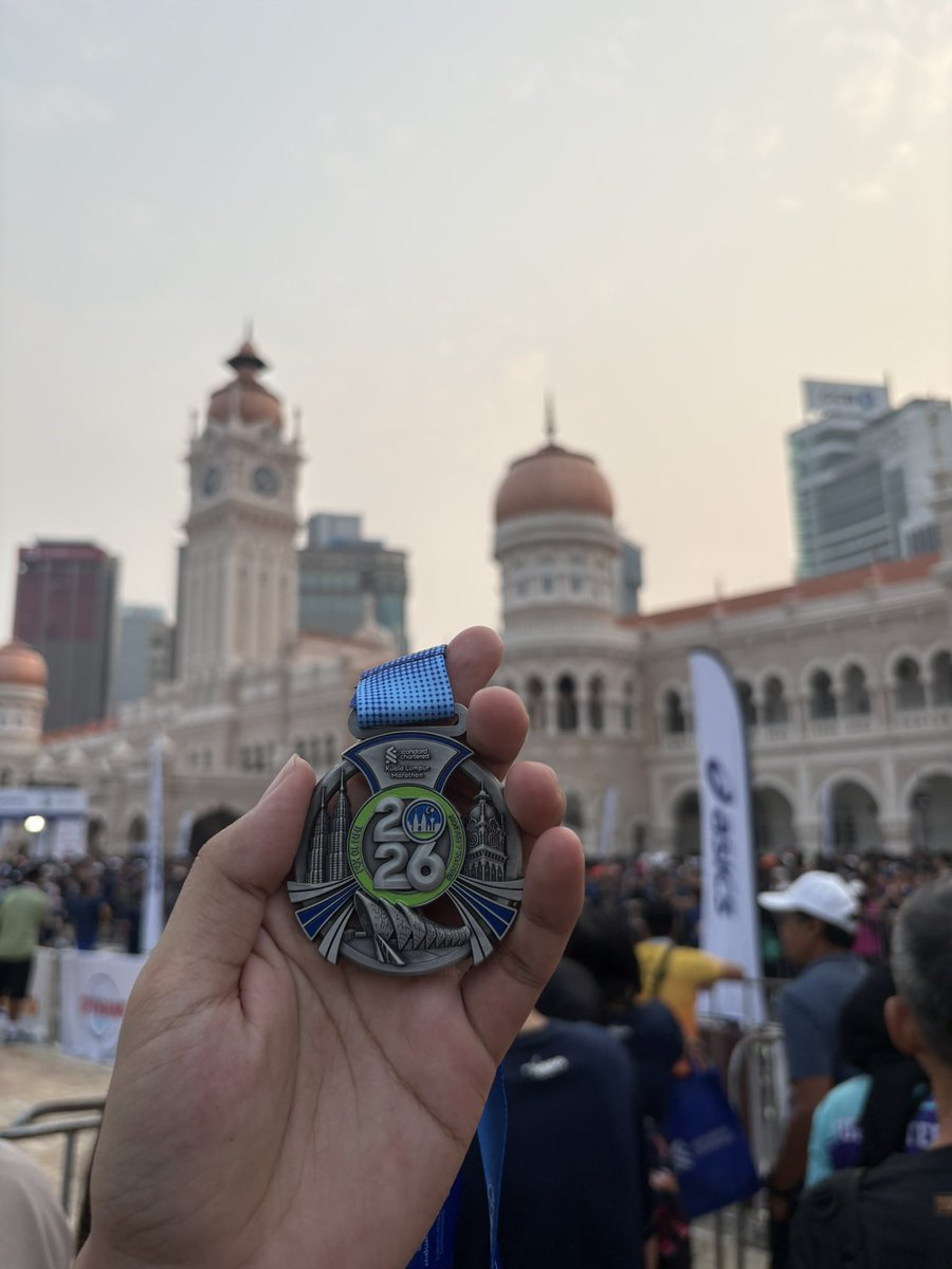 ubaeh's tweet photo. Kuala Lumpur Standard Chartered Marathon 2026 https://t.co/hKU7faAHU6