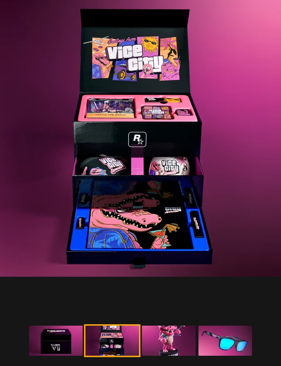 Mangustainvest's tweet photo. Aquí los fans y no tan fans. Qué os parece? Lo compraríais?
Hay rumores de que incluye algo más, no el Juego. 399,99€
#GTAVI #vicecitycollection https://t.co/wHMIoNJRd6