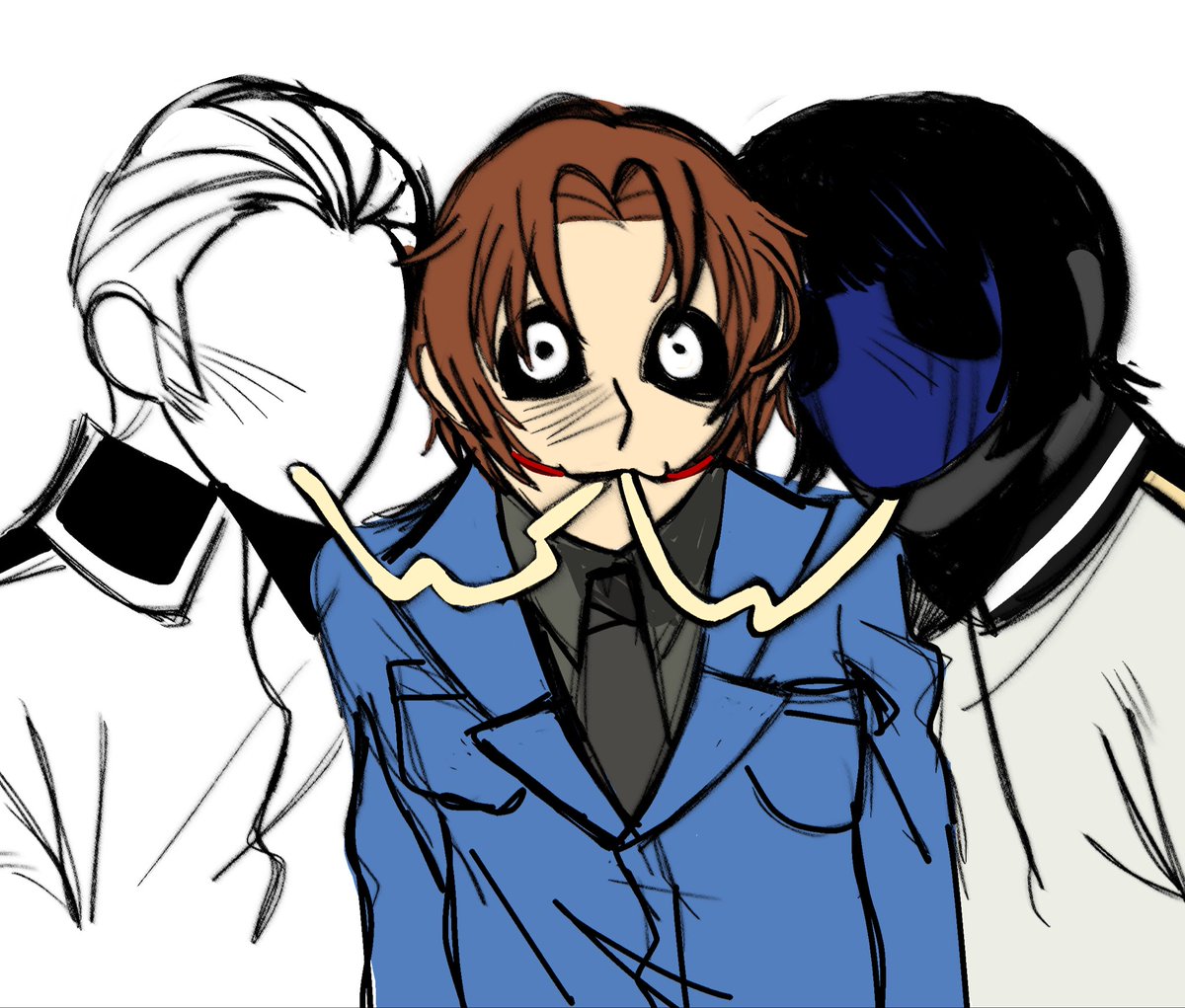 slugcopter's tweet photo. Ve~This pasta taste weird…. #creepytalia https://t.co/eRhxl8zAju