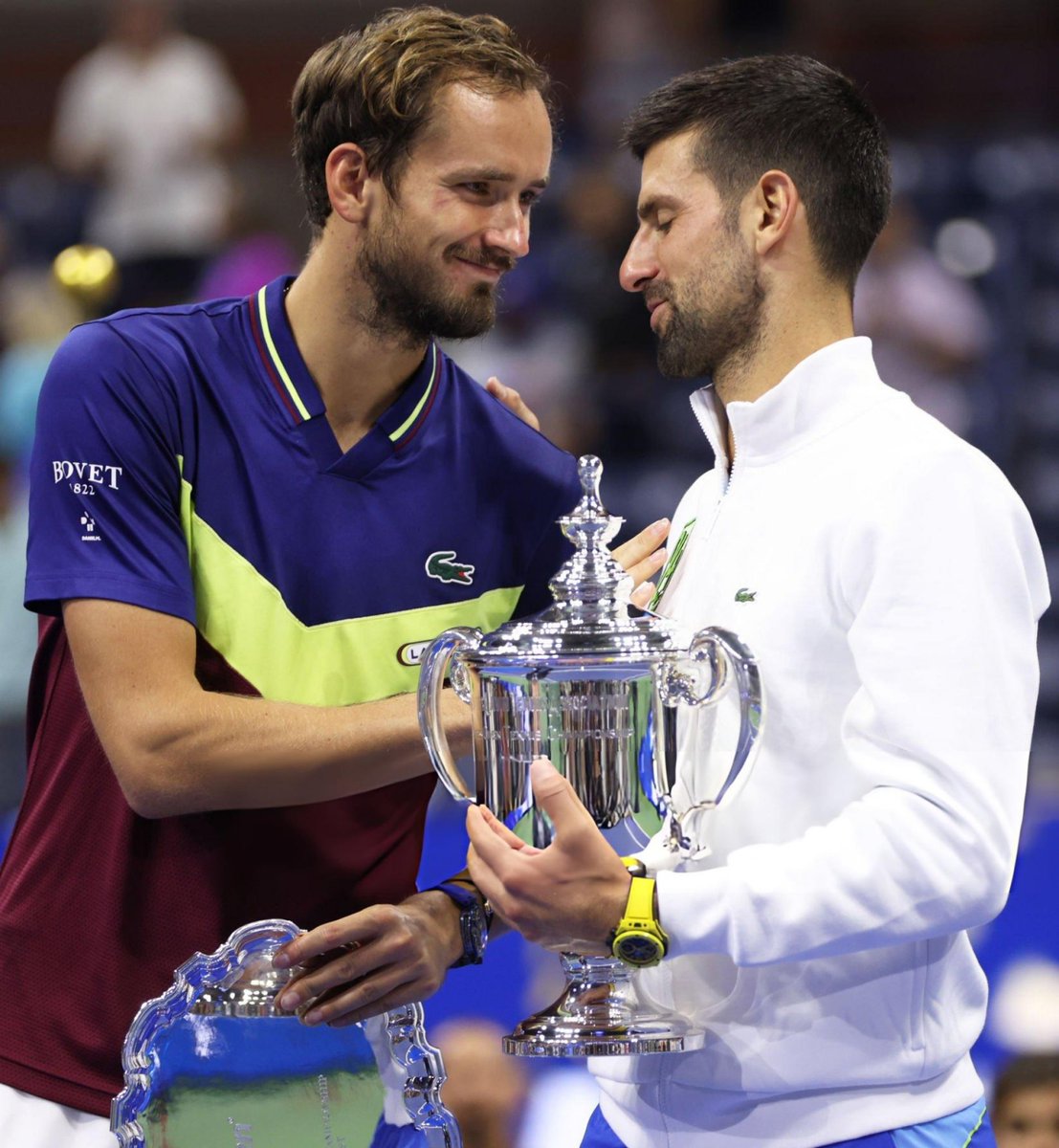Tiempodetenis1's tweet photo. ¡SUPER PARTIDAZO EN SEMIFINALES DE BEIJING!

En Kalshi, las probabilidades de victoria:

🇷🇺 Daniil Medvedev: 58%
🇷🇸 Novak Djokovic: 42%

¿Quién avanzará a la final? https://t.co/Cv6nNkx86G