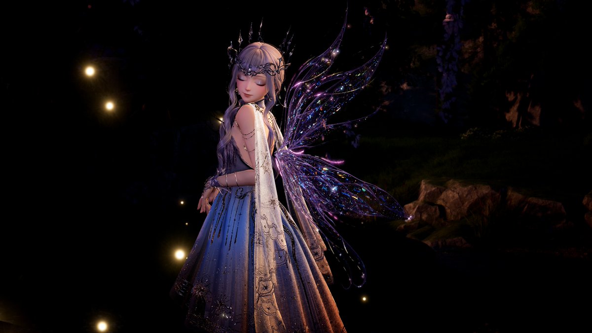 gongeousgurl's tweet photo. I pulled for Golden Buds in 1.9 for the 4 star dress. I should try dying it again and seeing what else I can come up with. I forgot how stunning it is!

#InfinityNikki #SheWasAFairy https://t.co/syXhuyMm6e