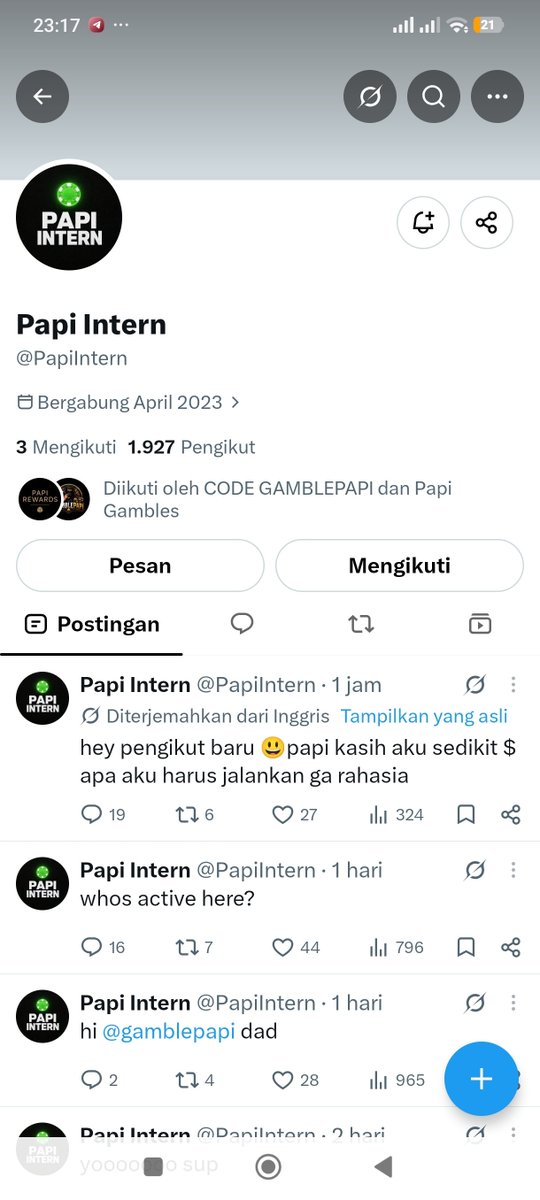 Cimonsskim's tweet photo. @gamblepapi @papirewards @PapiIntern Done, mysol

8KtwLdcCoiuJPC99ns5PfuquDZMhRVfm5NZBkhqRJQHD https://t.co/02RfWVoT2s