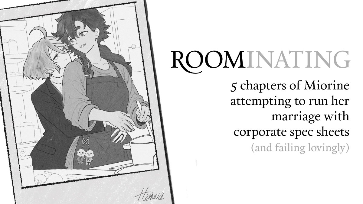 _mortehorrivel's tweet photo. Happy Suletta Sunday! 🍅 “Roominating”, my G-Witch Sulemio domestic fic (A.S. 127), is live!   ͡° ͜ʖ ͡°

Miorine can run a megacorp, but marriage requires skills she’s slow to learn. A story about cotton blankets &amp; GUND-ARM’s expansion into toychnology:

https://t.co/Czq3VG6OJA https://t.co/d7XDmnTRxE
