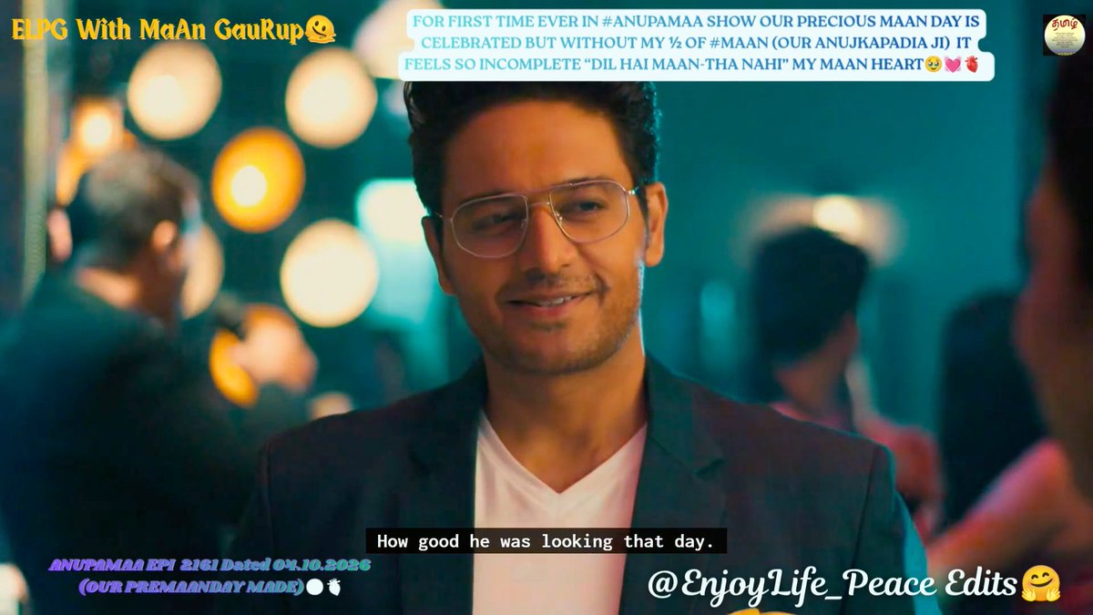 EnjoyLife_Peace's tweet photo. The Unique Personality with Deep Eternal Love Respect of Our Iconic #MaAn with Genuine morale of Feelings in every moment automatically attracted everyone made us Risen in Love with #AnujKapadia #Anupama #MaAn Forever!🫀
#Anupamaa #RupaliGanguly #GauravKhanna #GauRup #PreMaAnDay https://t.co/2xiqXu5v3g
