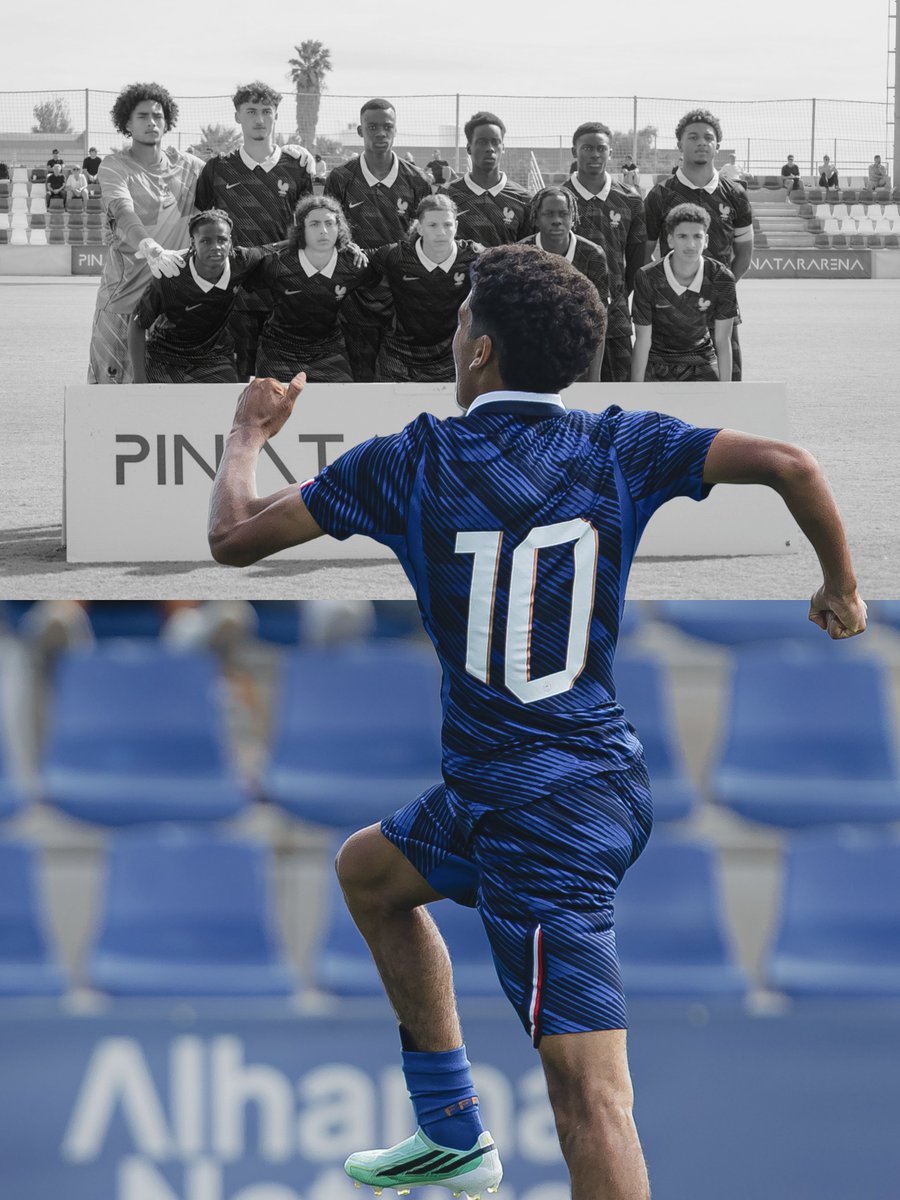 PinatarArena's tweet photo. 🔥 ¡Festival de goles ayer en Pinatar Arena! 🏟️ 

 🇫🇷 Francia Sub17 4-1 Estados Unidos Sub17 🇺🇸
🇳🇱 Países Bajos Sub17 1-5 Bélgica Sub17 🇧🇪. 

Un sábado cargado de fútbol, goles y espectáculo. ✨

#PinatarArena #U17FRIENDLIES https://t.co/Mihk8oNUhd