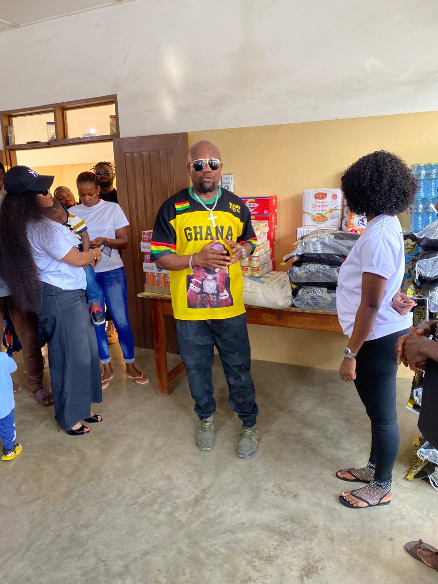 RayAnkrah0's tweet photo. After making history in Ho, love leads the way! ❤️

After their husband Shatta Wale made history with the massive #ShattaFestHo, his beautiful queens, Queen Maali and Queen Shugar, have shown that the SM Family is not just about music, but about love and giving back.

The two Queens led the Shatta Foundation to visit an orphanage in Ho to donate food items, clothes and other essentials to the children, putting smiles on their faces.

This is what royalty does! When the King conquers, the Queens bless the land. Shatta Wale didn't just come to entertain Ho, he came to leave a mark and his family is continuing that legacy of love.

God bless Queen Maali and Queen Shugar for this kind gesture. The people of Volta will never forget this! 🙏🙌

This is why we say Shatta Wale is different. It's bigger than music, it's a movement of love!

#ShattaFestHo #ShattaWale #ShattaFoundation #QueenMaali #QueenShugar #SM4LYF #GiveBack #Volta