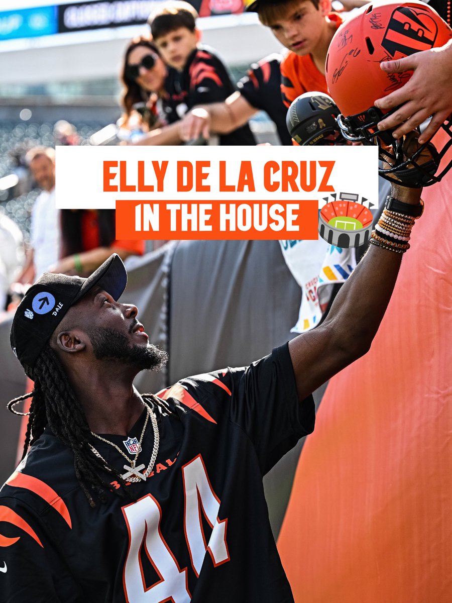 Bengals's tweet photo. Another Cincy legend in Paycor Stadium. https://t.co/zqFPO7h5U1