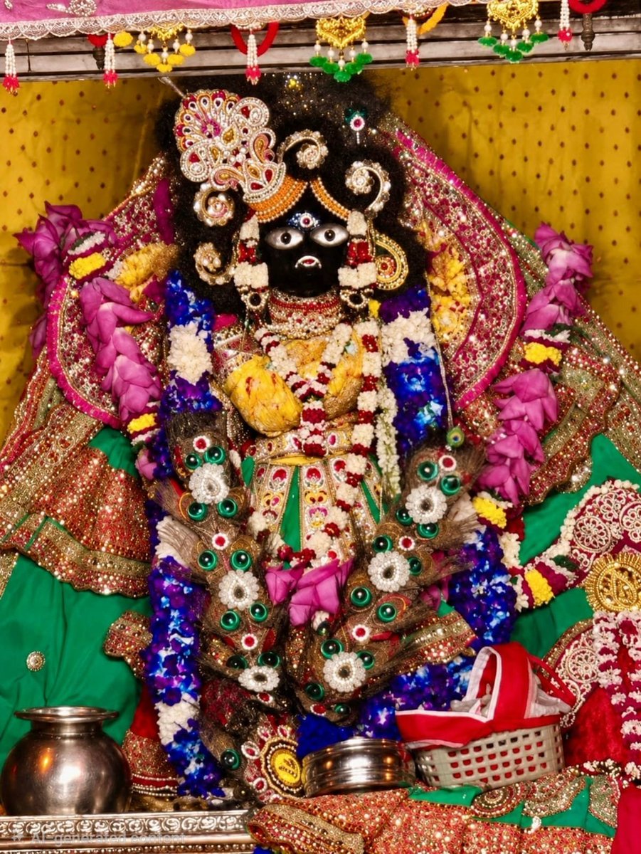 MeroBankeBihari's tweet photo. ठाकुर श्री बांके बिहारी लाल जी के संध्याकाल सुंदर दर्शन श्री धाम वृन्दावन 💐✨🙏🏻

💖🌹 जय श्री कुंज बिहारी श्री हरिदास 🌹💖 https://t.co/cfkxZjqJq2