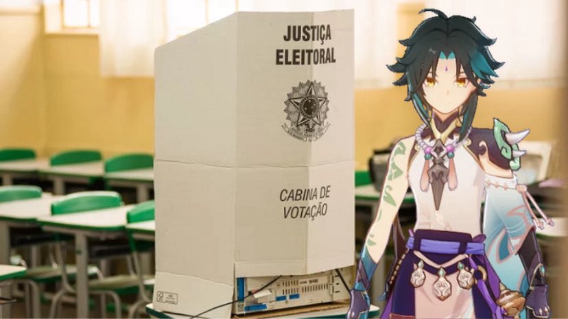 theonlyedu's tweet photo. FAMOSOS 🚨🌟 

Xiao é visto chegando na zona eleitoral para votar😱‼️ https://t.co/TkJCZiFrAG