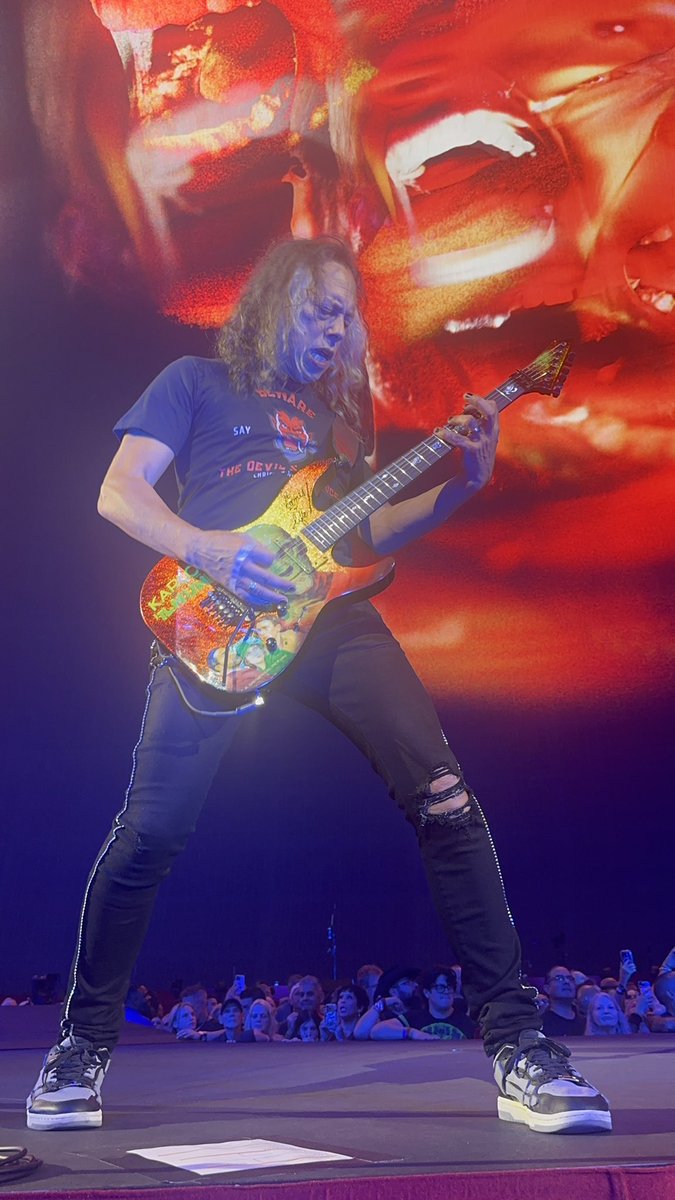 Japannica_Tokyo's tweet photo. 現地時間10月3日(土) @Metallica ラスベガス球体劇場@SphereVegas レジデンシー公演 #LifeBurnsFaster 2日目は初日と被りなしの15曲が豪華全面スクリーン映像演出と共に2時間に渡り披露されました🔥

写真・映像をインスタグラムで順次公開していきますのでご覧ください‼️
👇
https://t.co/3eAyJzw7j6 https://t.co/SnLU2nqmpu