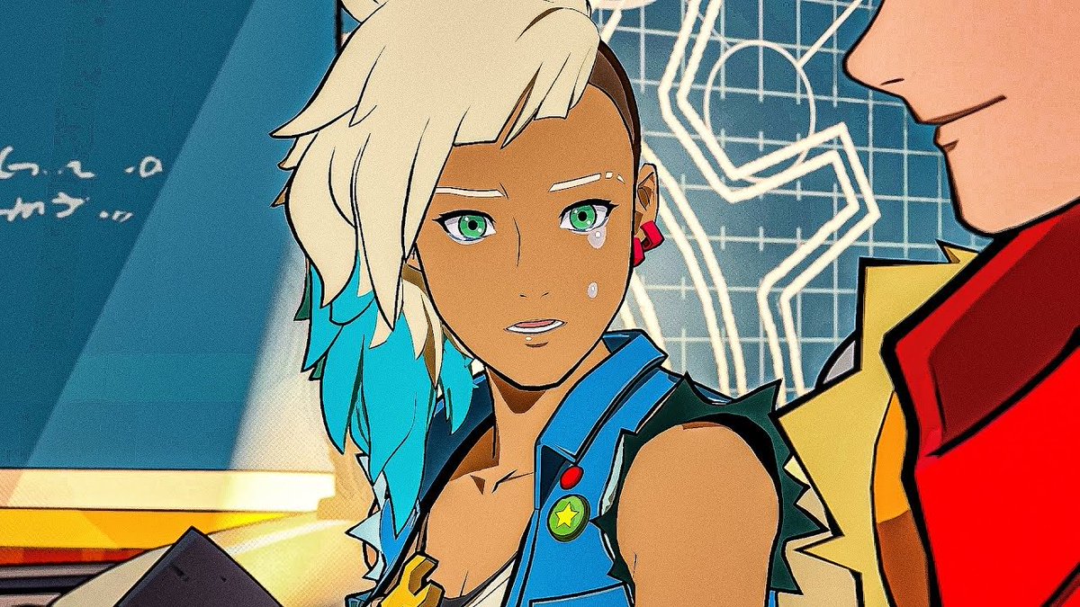 urfaveisafruit's tweet photo. Today’s LGBTQ+ Character of the Day is Peppermint Vandelay!

She is a canon Queer character from Hi-Fi Rush!
#HiFiRush https://t.co/sjO9Hwr3lT