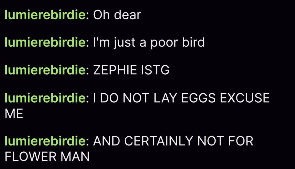 LumiereBird's tweet photo. I cannot catch a break help me https://t.co/8MNLIiOKC5