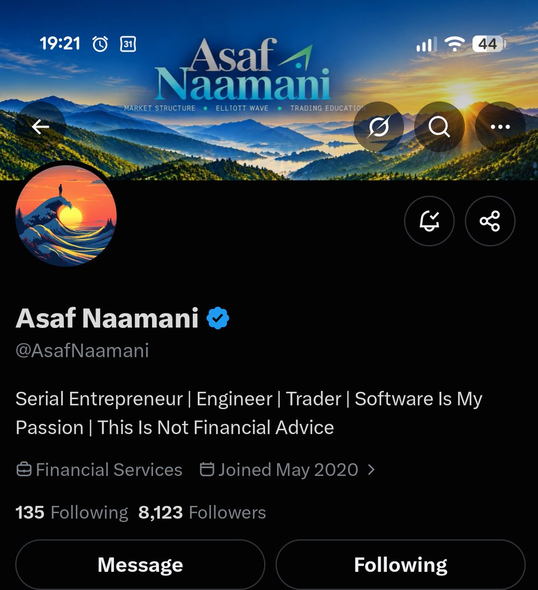 DLotusWhisper's tweet photo. @AsafNaamani Yep looks good on my side.
Would look even better with 10K followers 🏆 https://t.co/ei7KoiLrty