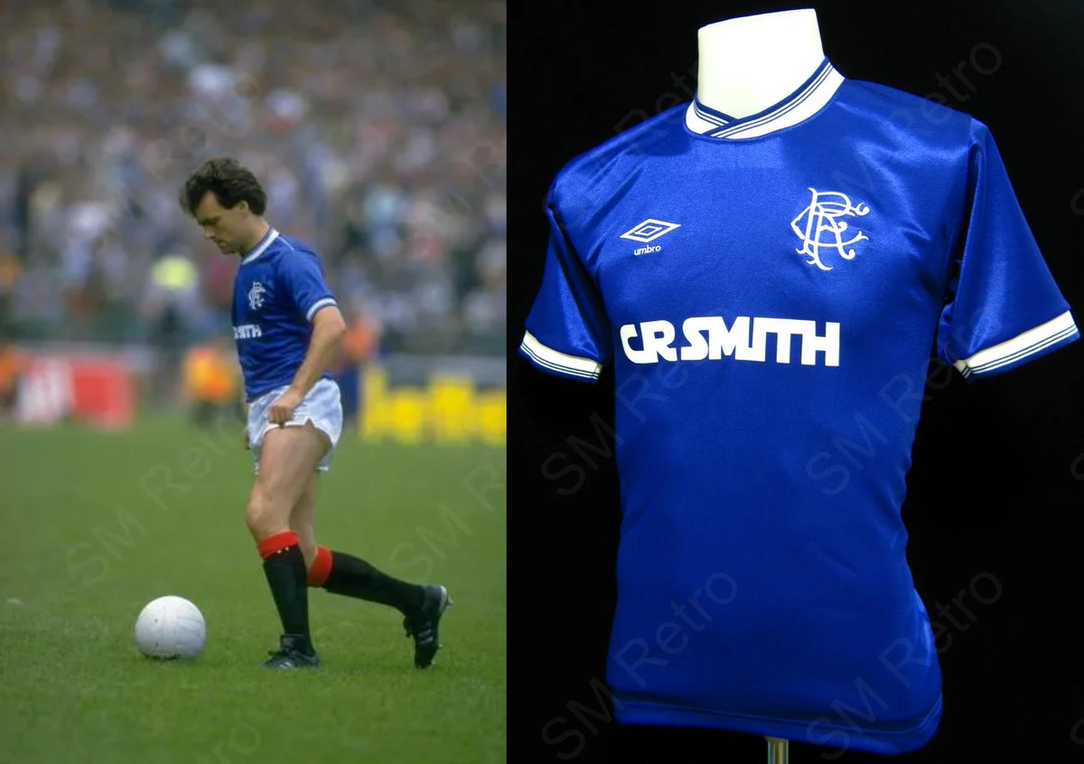 SmRetro26's tweet photo. Rangers 1985-87 Home Shirt
Worn as Rangers won the Scottish Premier Division in 1986-87, their first title in nine years — embroidered club badge and manufacturer's logo, plus flock velvet sponsor.
Available in sizes M, XL, XXL on our website.
#Rangers #RangersFC #Gers #Bears https://t.co/Sp6ebXHwKv