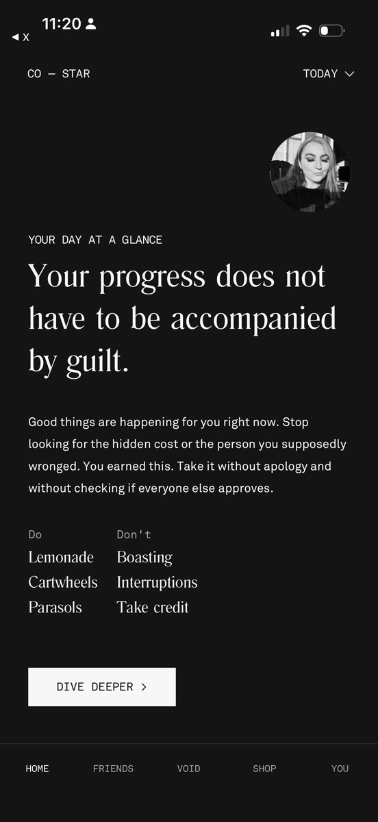 ldpdlboym0m's tweet photo. wait my costar horoscope being so poetically poignant today https://t.co/DFoOUa20hw