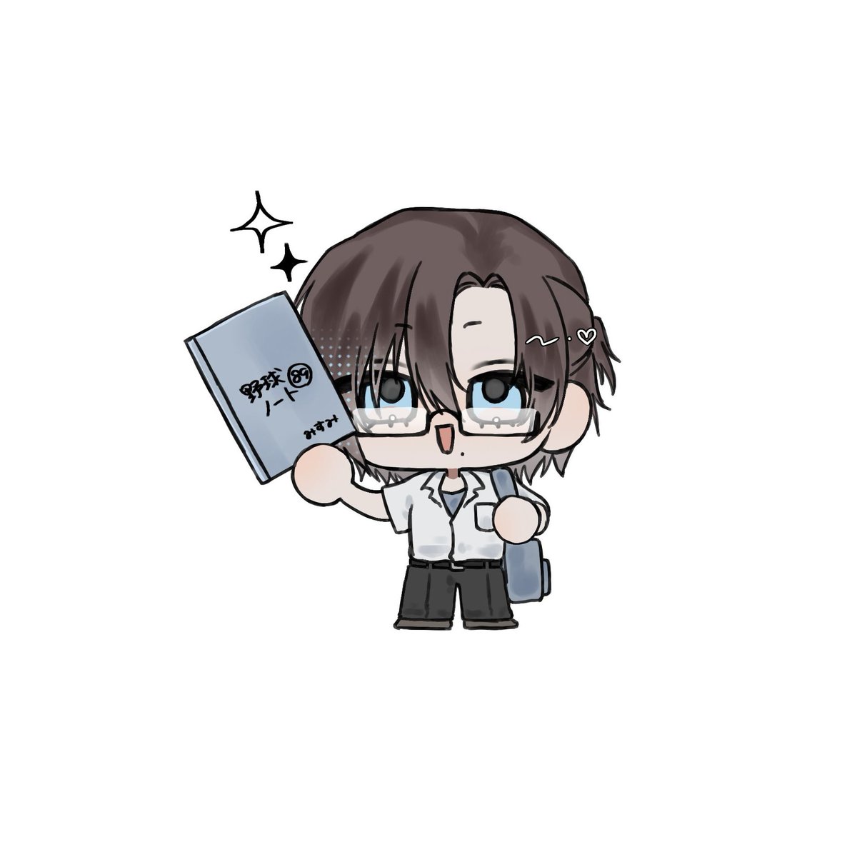 _I___I_s2's tweet photo. 【めがニコせーゔ地⚾️🌟】
🍱👓　1日目セーブ！　🍓🥑
立ち絵は相変わらずありませんが主将4番という美味しいポジションを頂いているHO2です！初日から１クリホームランと100ファンメガネ壊しを披露しました✨
有能ポジキャラは、出目に負けない。
市立蒼葉台南高校ファイッオー❕✊🏻 https://t.co/K2UC8iW04O