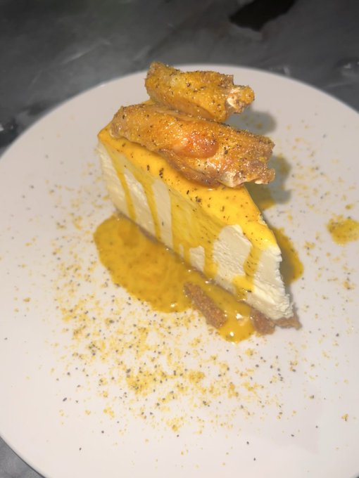 GAFollowers's tweet photo. They went Lemon Pepper Cheesecake?? wtf https://t.co/isIXoXNBLW
