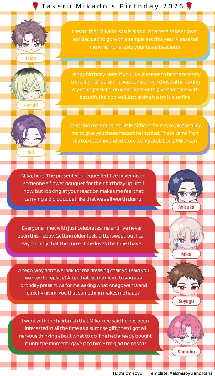 alcmisoyu's tweet photo. 🌹Takeru Mikado's 2026 Birthday Lines Translation 
#BreakMyCase #BureMai #brmytl https://t.co/MM7qBrspT0