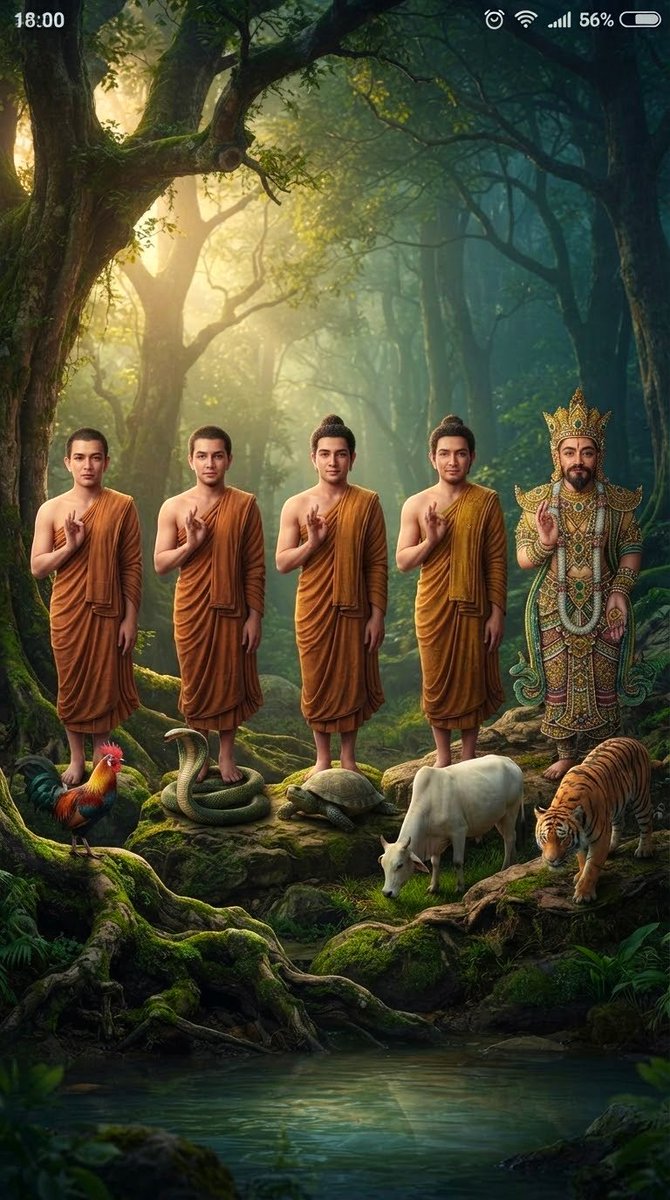 SHAN7dx's tweet photo. මෙම භද්‍ර කල්පයේ බුදුවරුන් පස් නම සහ ඔවුන්ට අයත් සංකේත 

කකුසඳ බුදුන්: වර්තමාන කල්පයේ පළමු බුදුන් වහන්සේ 

කෝනාගමන බුදුන්: කල්පයේ දෙවන බුදුන් වහන්සේ

කාශ්‍යප බුදුන්: කල්පයේ තෙවන බුදුන් වහන්සේ

ගෞතම බුදුන්: කල්පයේ සතරවන  බුදුන් වහන්සේ 

මෛත්‍රී බුදුන්: අපගේ වර්ථමාන  බුදුන් වහන්සේ https://t.co/hl0GzHMsUK