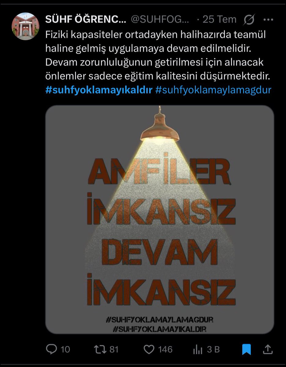 Burakselcukhuku's tweet photo. #selcukhukuk #suhfyoklamayikaldir #suhfyoklamahayir @bakbulutberrin @latifselvi42 @hukukveekonomi @hukuk_haberleri @goygoyhukuk @hukukihaber @sahinmu https://t.co/dEDosnWsnd