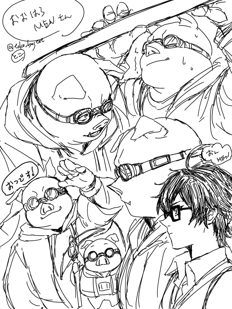 toko_bastet's tweet photo. MENさんの詰め合わせ（再掲 https://t.co/kgGgAylnP5