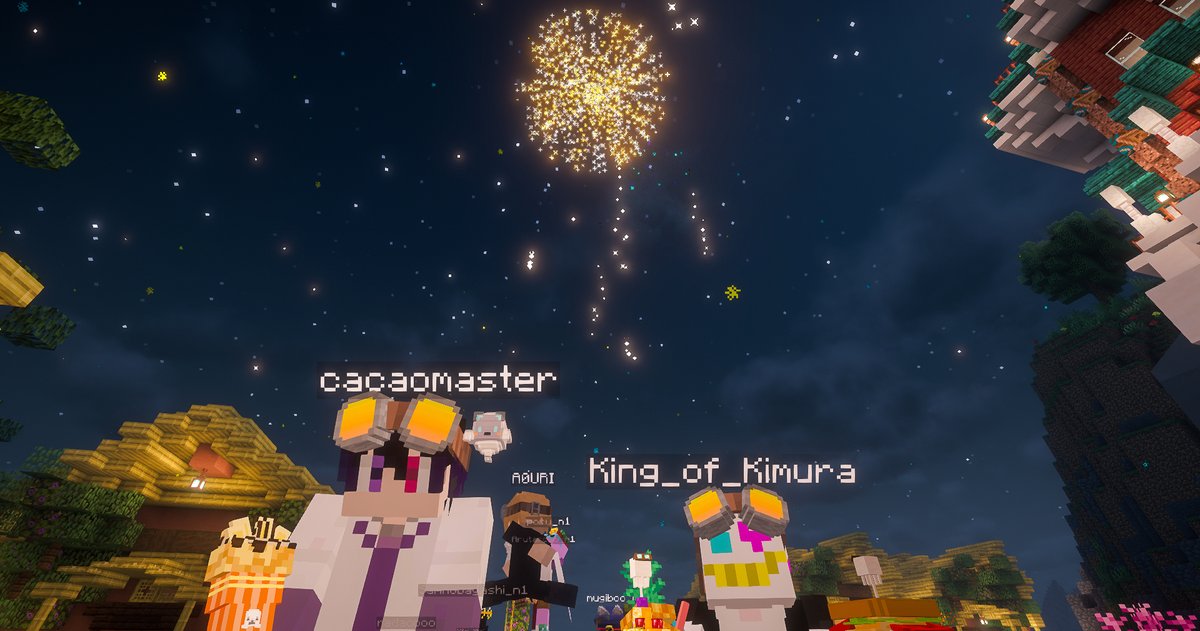 tomo0723sw's tweet photo. #マイクラ肝試し2026 
今年も面白かった～ 
クーさん&amp;運営さん本当にお疲れさまでした！ 
声優ファンの皆様､今年もしっかり責務を果たしました。 
ご査収ください。  
以下、閉会式のアルバムになります(*‘ω‘ *)📸 https://t.co/uxMA6Ebhgd