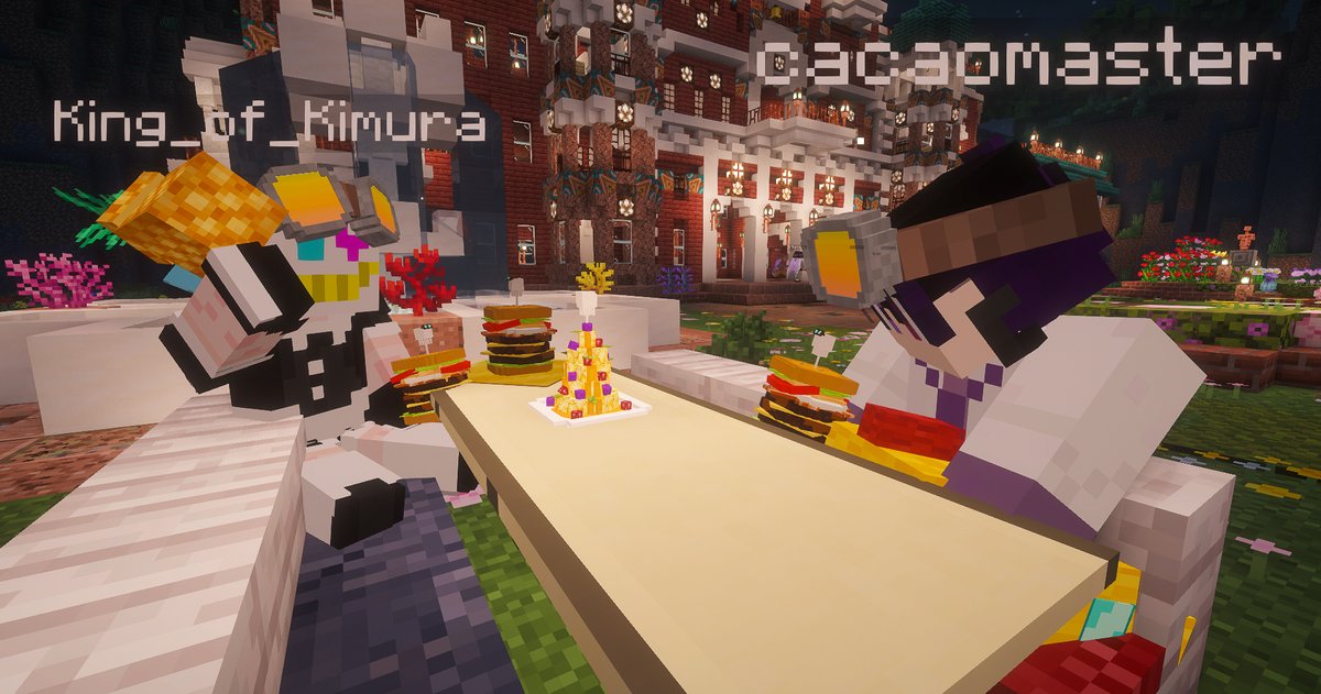 tomo0723sw's tweet photo. #マイクラ肝試し2026 
今年も面白かった～ 
クーさん&amp;運営さん本当にお疲れさまでした！ 
声優ファンの皆様､今年もしっかり責務を果たしました。 
ご査収ください。  
以下、閉会式のアルバムになります(*‘ω‘ *)📸 https://t.co/uxMA6Ebhgd