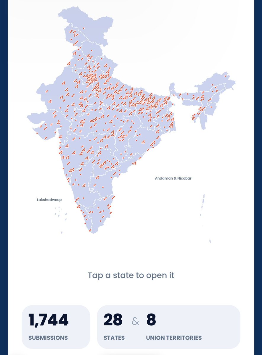 Starboy2079's tweet photo. Rahul Gandhi has launched a 'Protest Tracker's website, this concept is exactly borrowed from George Soros US playbook

In 2025, the US saw several large anti-Trump protest movements with dedicated digital organizing/protest tracking infrastructure: 50501, Hands Off!, No Kings, and Protest Mapper. Their websites helped people locate protests, register events, organize demonstrations and map activity across the country.

Congress’s new “Satyagraha” platform follows exactly similar model, mapping protests, collecting grievances and connecting movements.

It is again a very strong connection between George Soros and Rahul Gandhi 

Image
Left : Rahul Gandhi protest tracking website
Right: George Soros funded No kings protest tracking website 

1/2