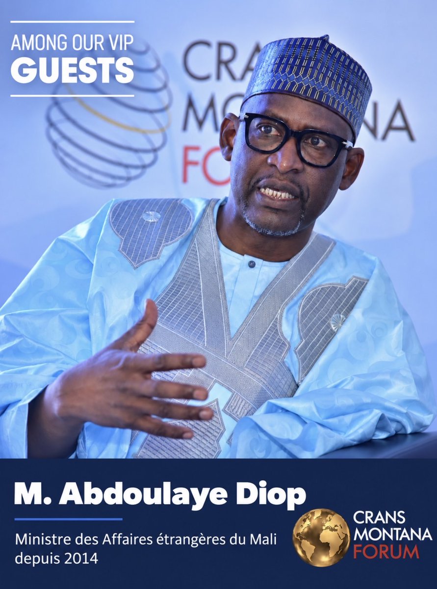 CransMontanaF's tweet photo. Extraordinary session of the Crans Montana Forum
Brussels - February 10 to 13, 2027 @CransMontanaF
@AbdoulayeDiop8 https://t.co/S1sqtHIIvt