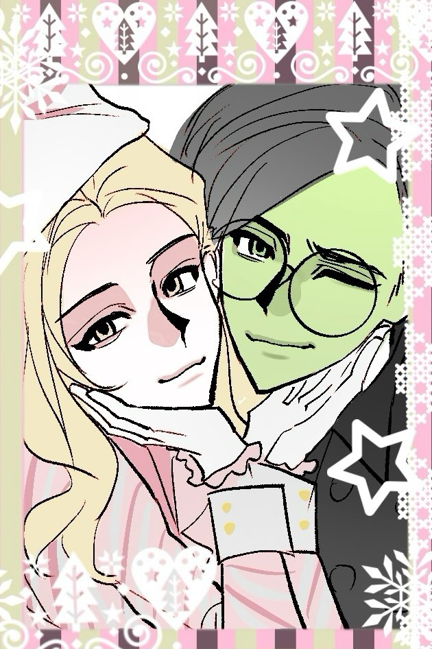 ihatemath______'s tweet photo. 💚🩷#wicked #gelphie #wickedmovie https://t.co/ku51Su1Id3