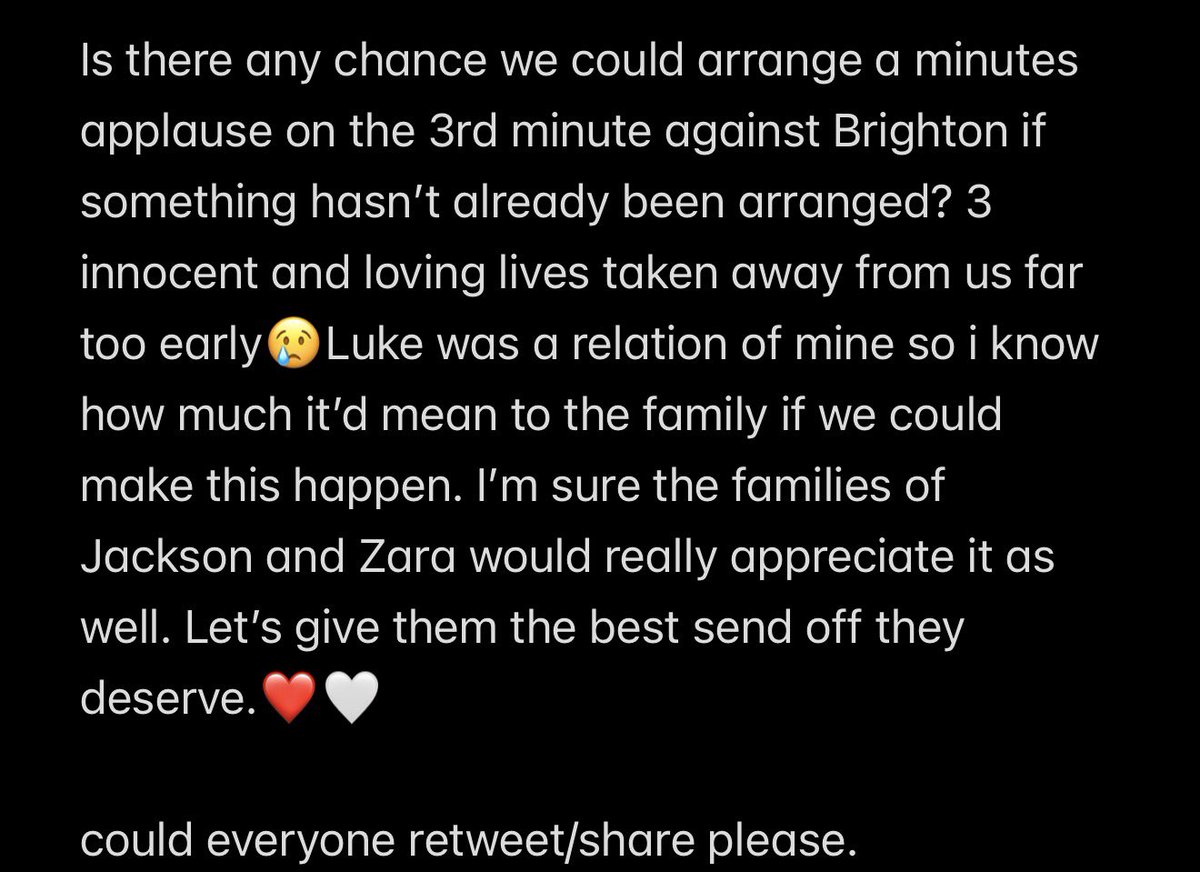 vinny_brand2's tweet photo. could everyone share please #safc #bhafc https://t.co/y1cM4vbRLy