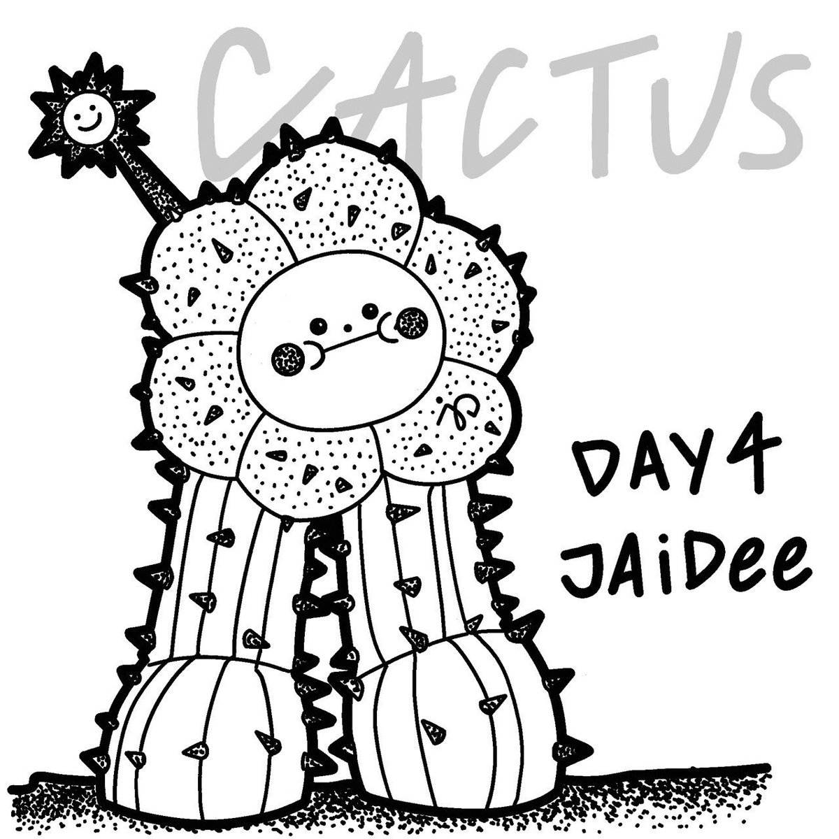 Pingpeww's tweet photo. Day4 : It's not Nong'Jaidee , it's Big foot Jaidee

#inktober2026day4
#inktober2026 
#inktober 
#jaidee #joongdunk https://t.co/xHMHbK9LQ8