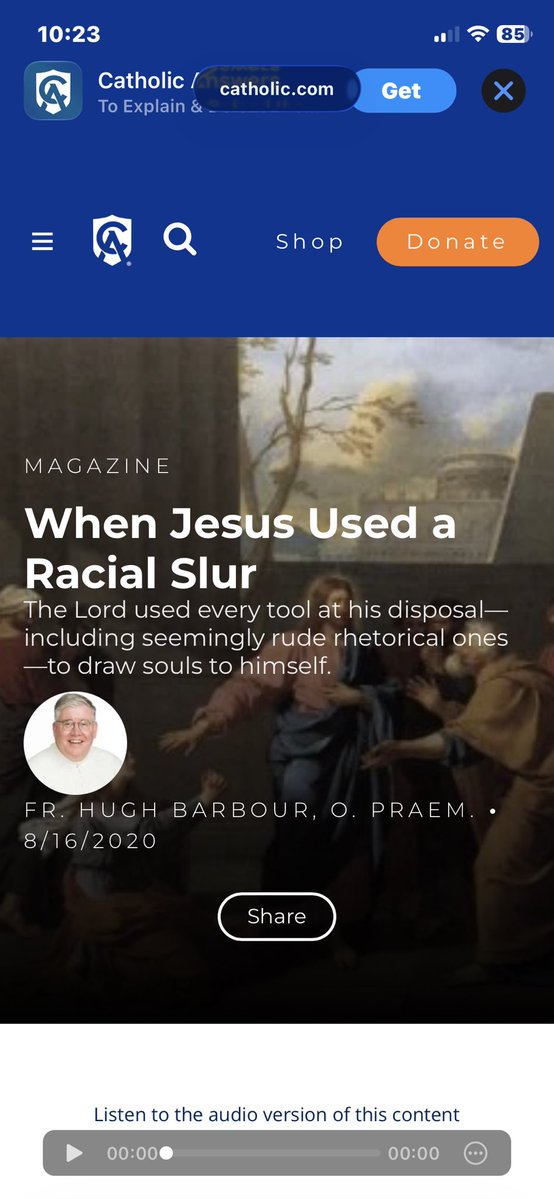 SethJlew's tweet photo. @RobChristisKing @JPuncut Woahhh arent you sola fide?? Sounds like you believe in works! Oopsie. Also Christ literally called a Canaanite woman a dog in Matthew. Which was considered an ethnic slur. So boohoo https://t.co/ls4VIUiG9T