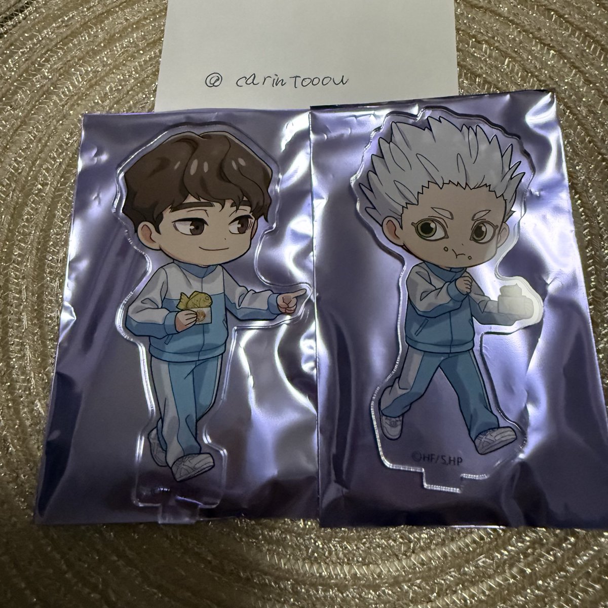 carintooou's tweet photo. 【交換・買取】ハイキュー×鳴門鯛焼本舗

アクスタ
譲：昼神、星海
求：(前半)天童＞二口、及川、岩泉＞定価+送料

コースター
譲：⭐︎黒尾×2、昼神
求：♡ポストカード黒尾(通販)×1＞コースター宮侑、宮治

福岡市内or郵送
⭐︎⇔♡1:1で探しています。
♡が決まり次第、宮兄弟へ切り替え https://t.co/bcUXMTRtRp