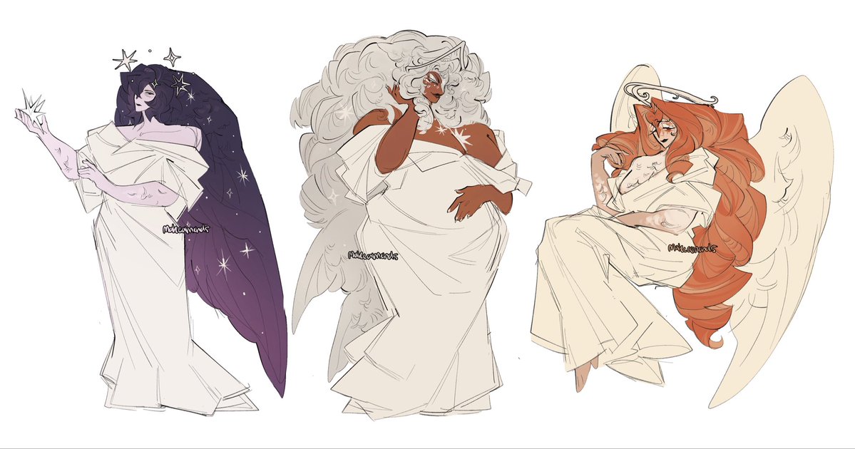 makeuramends's tweet photo. { #oc } moons ! https://t.co/NXmFSNO7jr