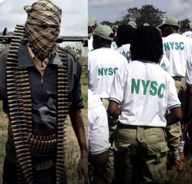 instablog9ja's tweet photo. 20 NYSC members abd¥cted in Imo allegedly a$$aulted as k+dnappers slash ransom from ₦50m to ₦5m per victim https://t.co/AIENV6JLIu