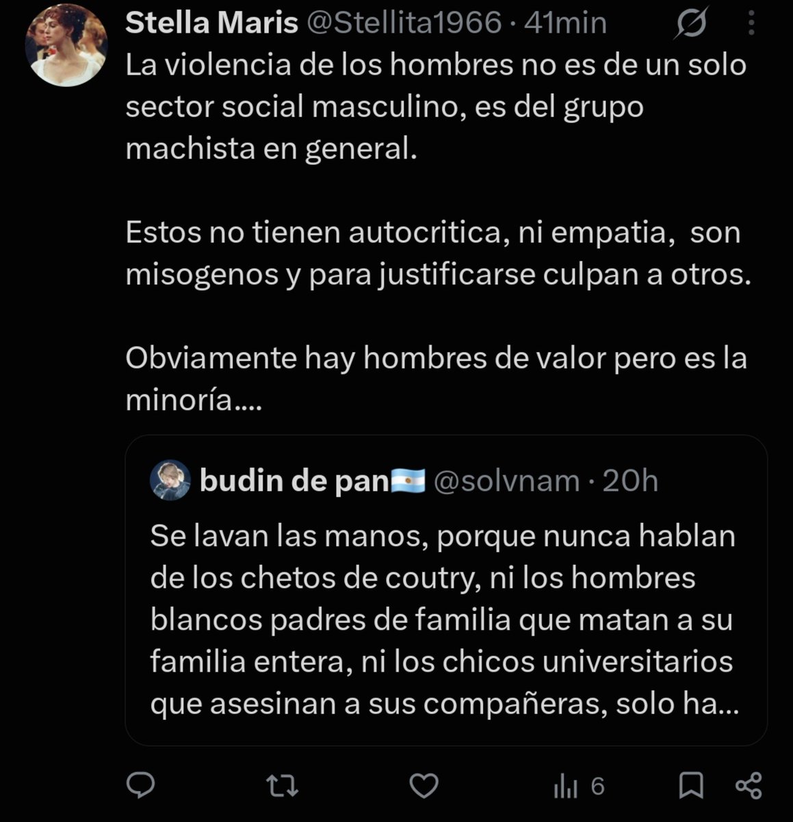 DemubiDexter's tweet photo. @Stellita1966 ¿Sos pelotuda o obesa nada más? https://t.co/DeoByQn1V0