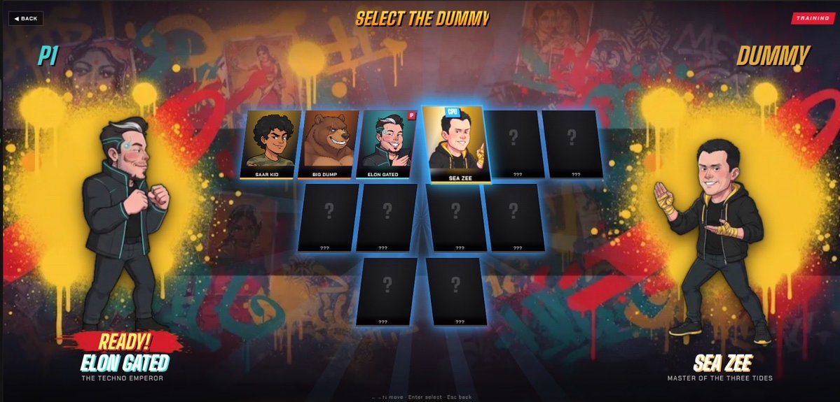 originalsaar's tweet photo. WHO ARE WE ADDING TO THE ROSTER NEXT? 🎮🥊

Our fighting game roster is expanding, and we want YOU to decide who gets added to the ring! Influencers, CT legends, politicians, or viral icons. 

Drop their name in the replies and TAG THEM below so they know what's coming! 👀

The most requested characters will get their own fighter in the game with custom skins, signature moves, and playable stats.

Tag them below and let’s see who really wants to step into the ring! 💥👇