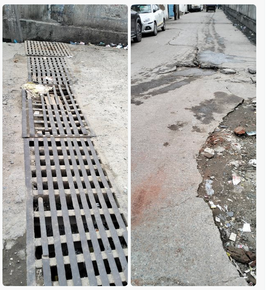 sufianbadar1's tweet photo. @noida_authority @KaruneshDr Dear Dr Krishna! I would appreciate it if you could ask the concerned staff to cover the Naala with a cement slab and fix the broken road, as it connects the Jhugghi Jhopri road to Dadri Main Road, Sector 110. Thanks and wish you a great week ahead https://t.co/ou9vNz5n6B