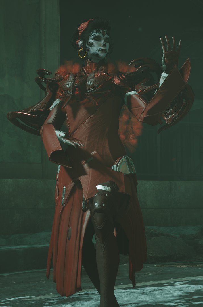 AJ_Scott18's tweet photo. Day of the Dead Themed Drifter Fashion
#TennoCreate 
#Warframe
@PlayWarframe
@DigitalExtremes https://t.co/AJnjLe9WhI