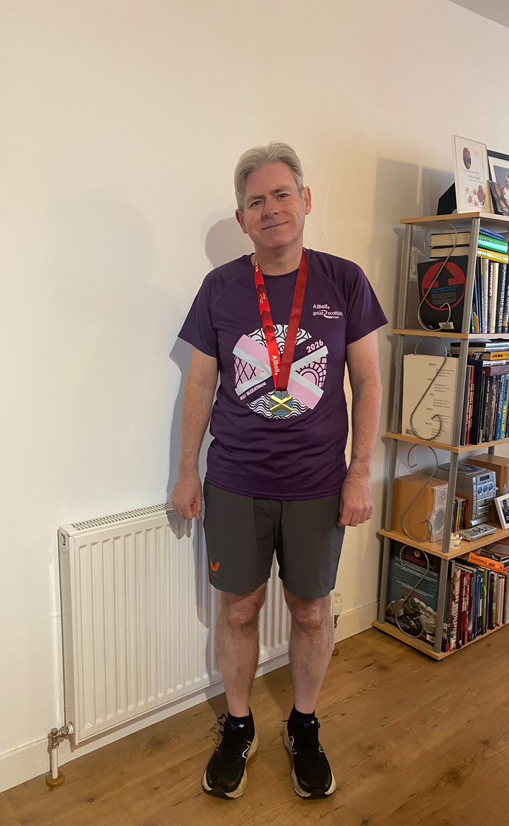 ScottMo68256087's tweet photo. My third year at Glasgow Great Scottish Run. Wonderful crowd who were SO encouraging. Well done to all my fellow finishers. https://t.co/Zecufu4tJZ