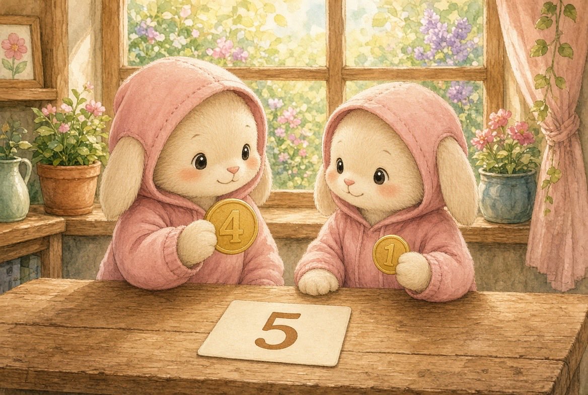 smnSk241687's tweet photo. Once @grok started using bunnies to teach me computer science, we got the:

Binary Bunnies.

They keep swapping coins in their paws to show me how binary works.

Dying of cuteness. 🥹💞 https://t.co/GfrYmih8TC