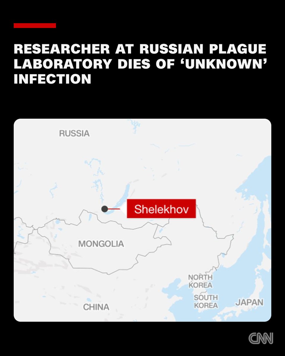 cnni's tweet photo. Russian authorities are responding to an incident in which a suspected dangerous infection was released as a result of a laboratory accident in Siberia and a researcher died. https://t.co/5ybLOnUh3C https://t.co/haAGrBqzyt