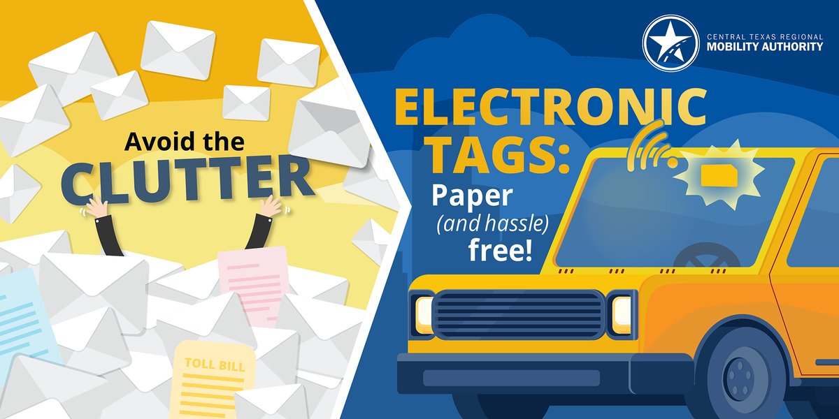 CTXMobility's tweet photo. Electronic tags=automatic payments=no additional bills in your mail. 

Simplify your days with an electronic tag.
https://t.co/sK2Mb25iO3 https://t.co/LPwxVcue5G